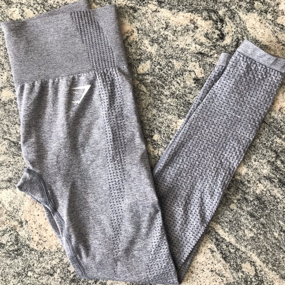 Gymshark Vital Seamless Steel Blue Leggings